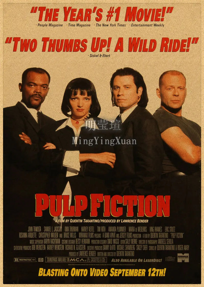 Pulp Fiction Posters