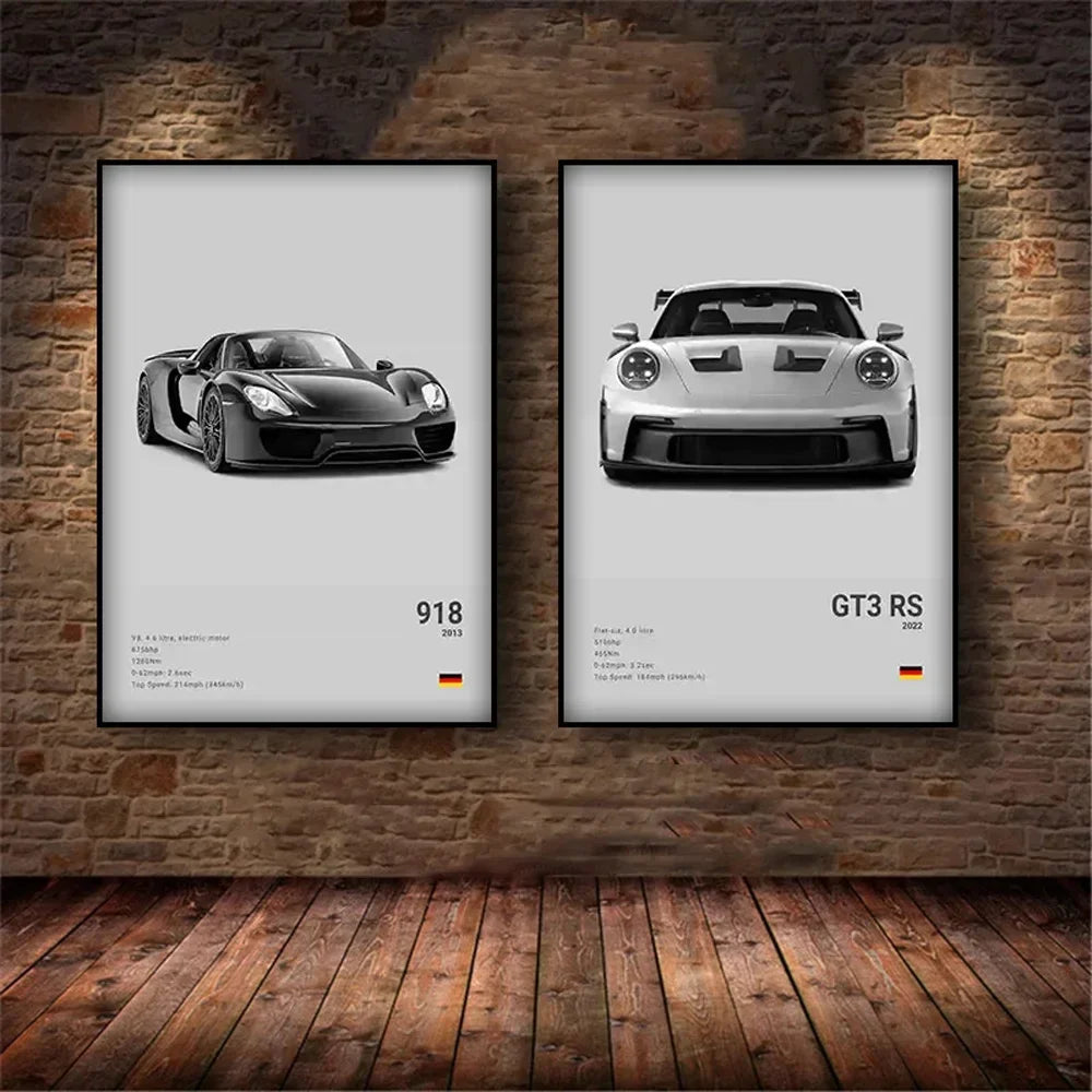 Porsche GT3 Posters