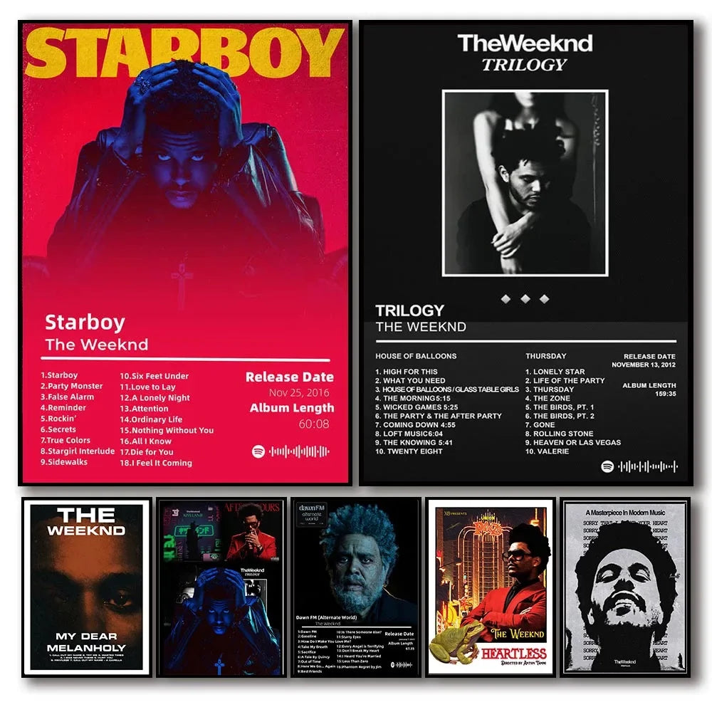 The Weeknd Posters