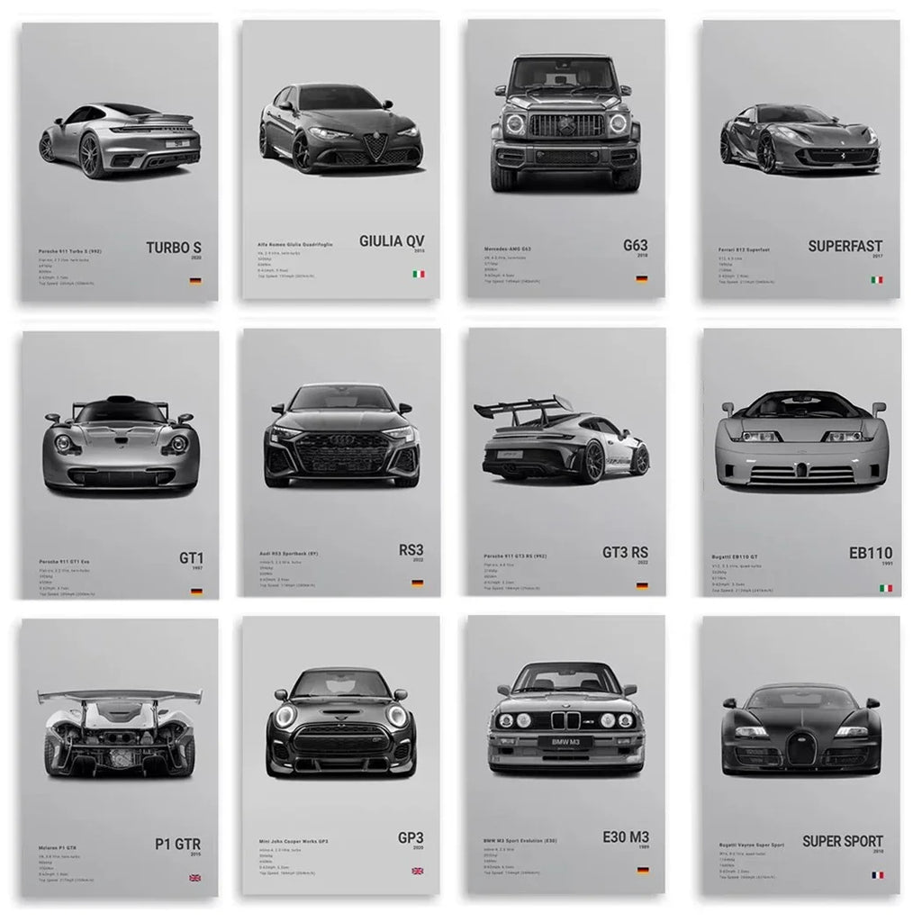 Sports Car Posters