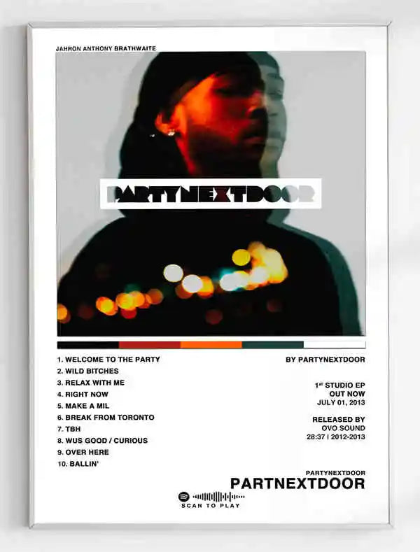 PARTYNEXTDOOR Posters