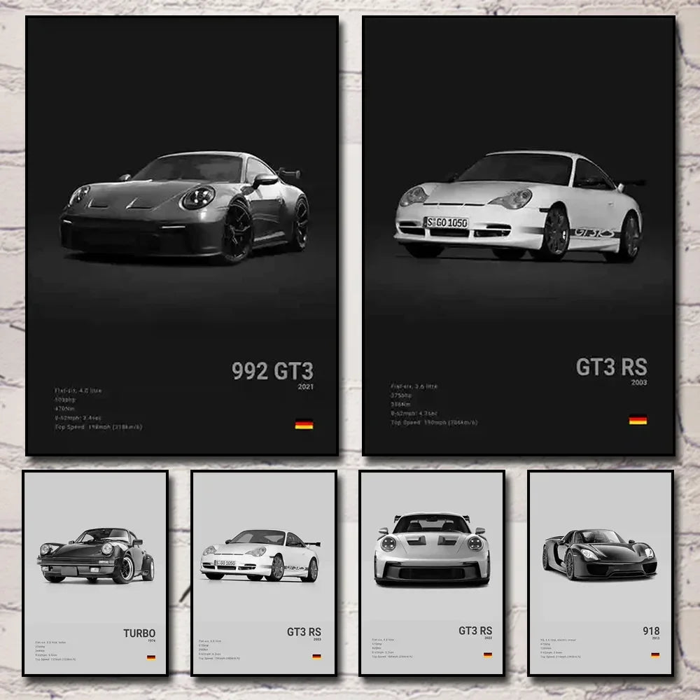 Porsche GT3 Posters