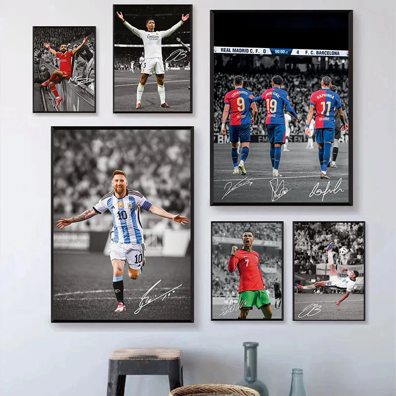 Football Posters - Signed