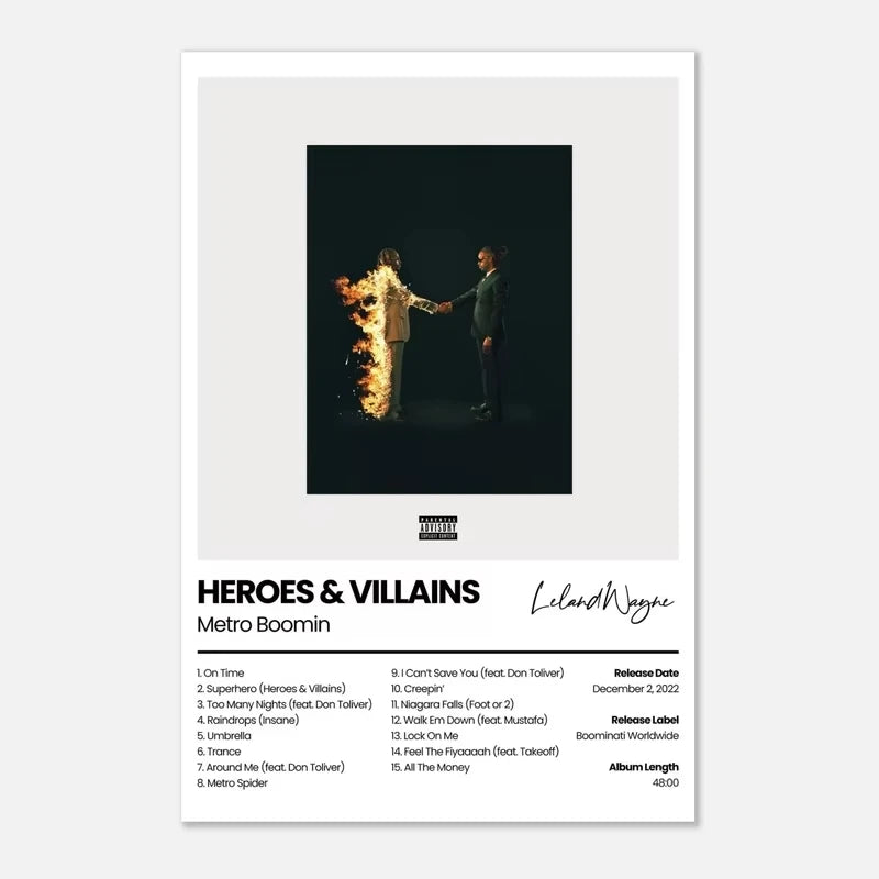 Album cover Posters