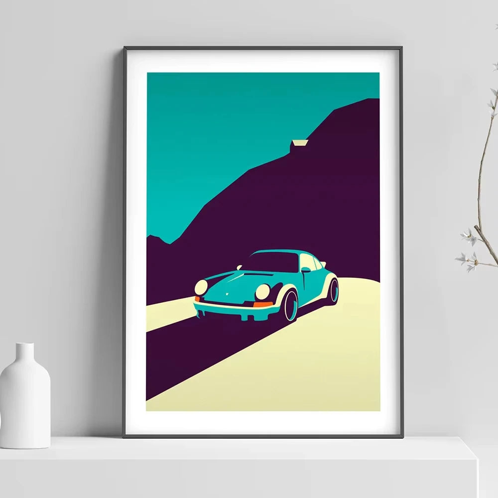 Retro Car Posters