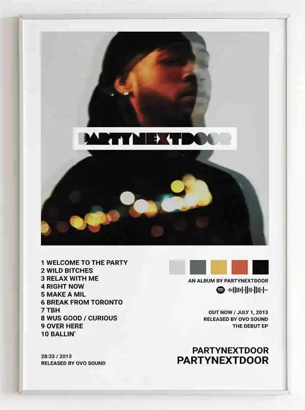 PARTYNEXTDOOR Posters