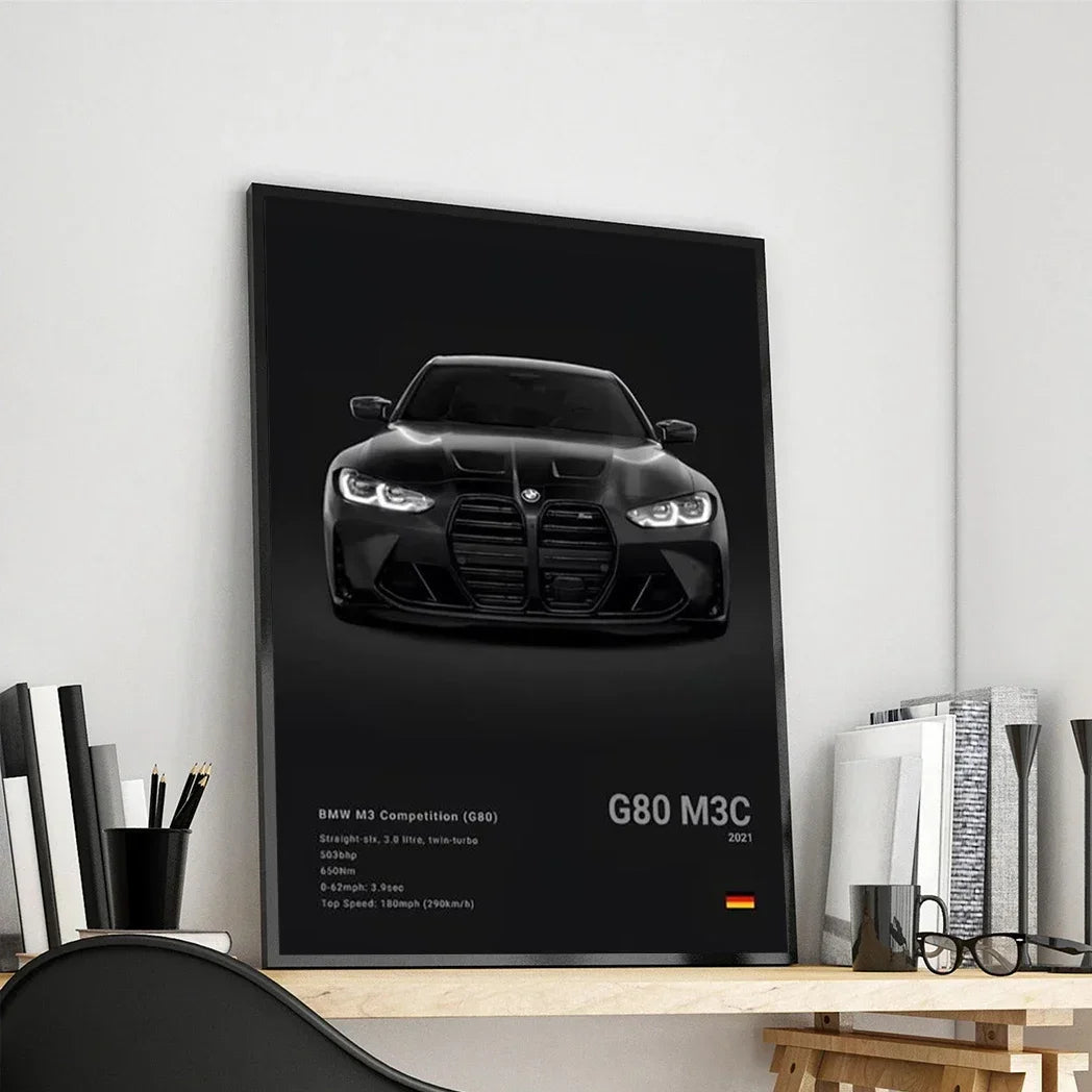 Sports car Posters