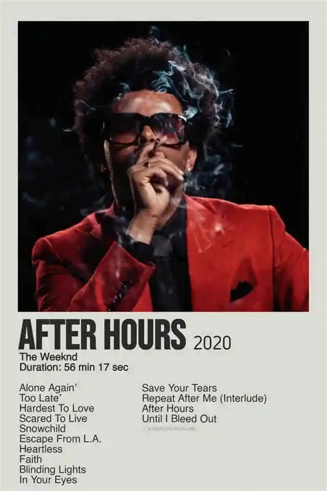 The Weeknd Posters