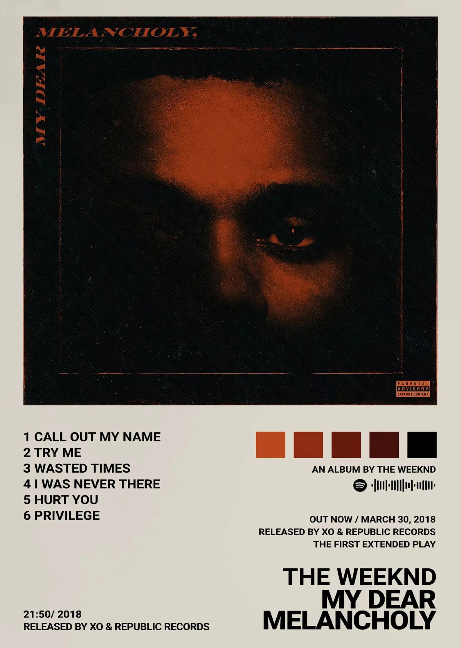The Weeknd Posters