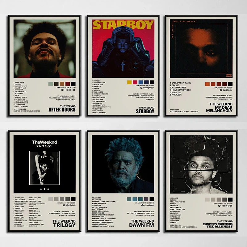 The Weeknd Posters